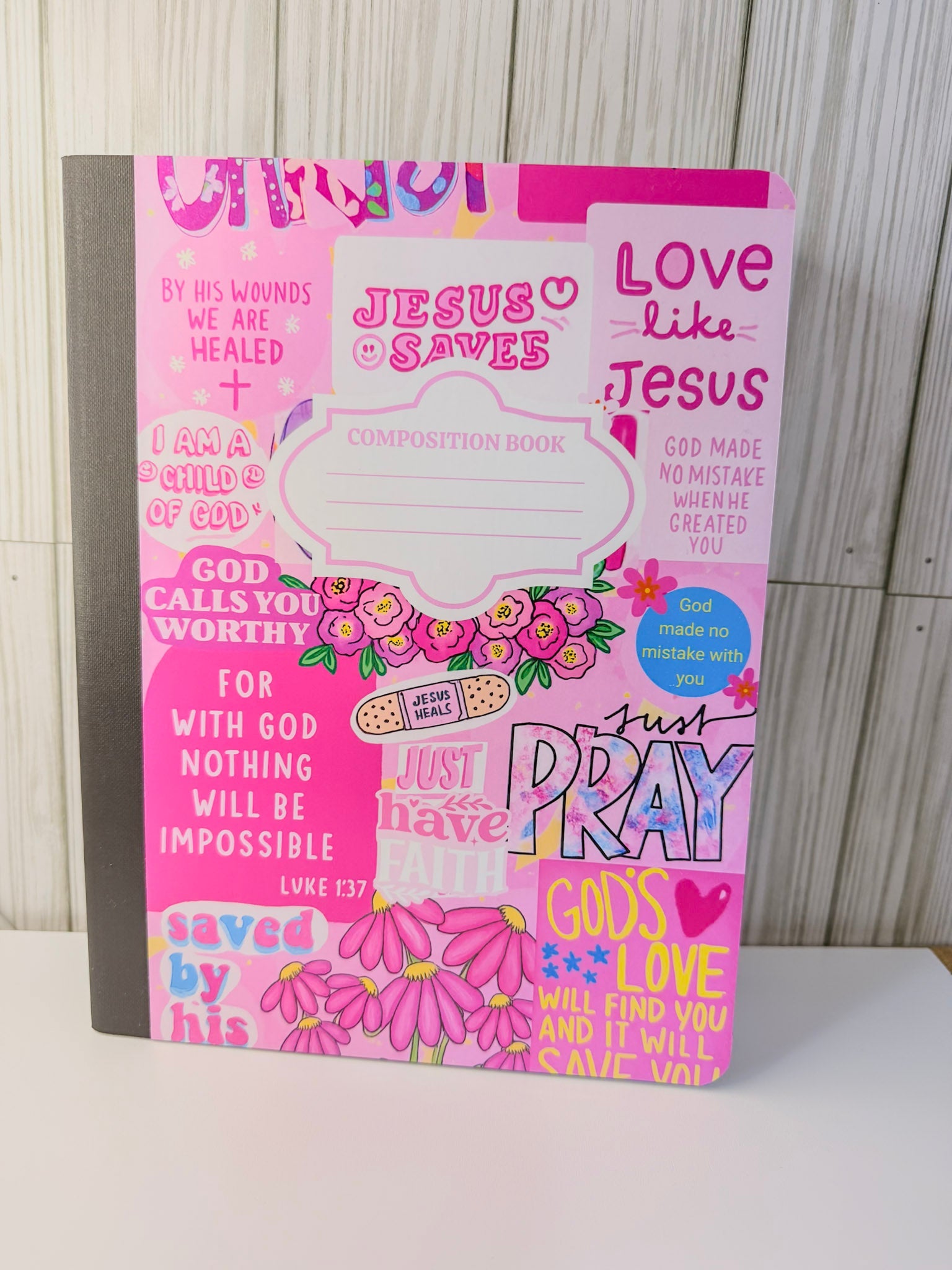 Girls Faith Composition Books