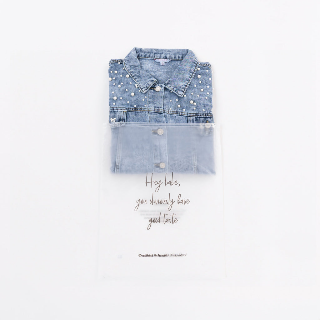 Embroidered Denim Jacket - Wifey