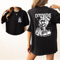 Expensive Difficult Talks Back Wild Woman Mom Mother Skeleton Retro Comfort Colors Tee