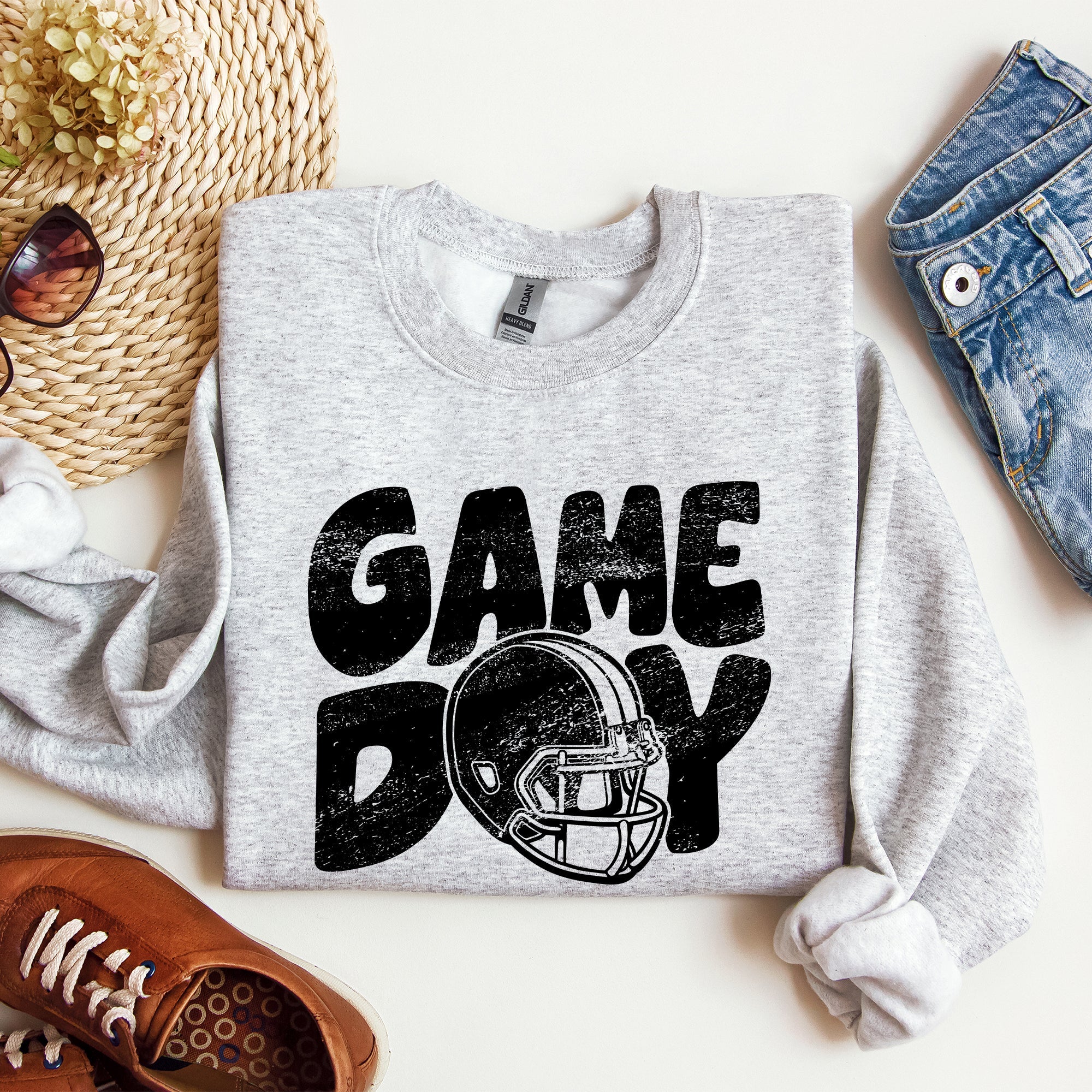 Game Day Football Tailgate Party Big Game Touchdown Celebration Fan Favorite Sweatshirt