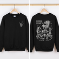 I Fully Intend To Haunt People When I Die, I Have A List Skeleton Funny Sassy Sweatshirt