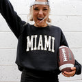 Miami Football Game Day Tailgate Party Big Game Touchdown State University Sweatshirt
