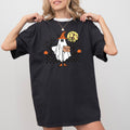 Need Ride To Salem Ghost Spooky Skeleton Witch Halloween Meme Comfort Colors Tee