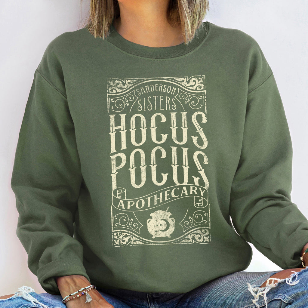 Hocus Pocus Halloween Midnight Spell Collectors Edition Premium Cozy Fleece Sweatshirt
