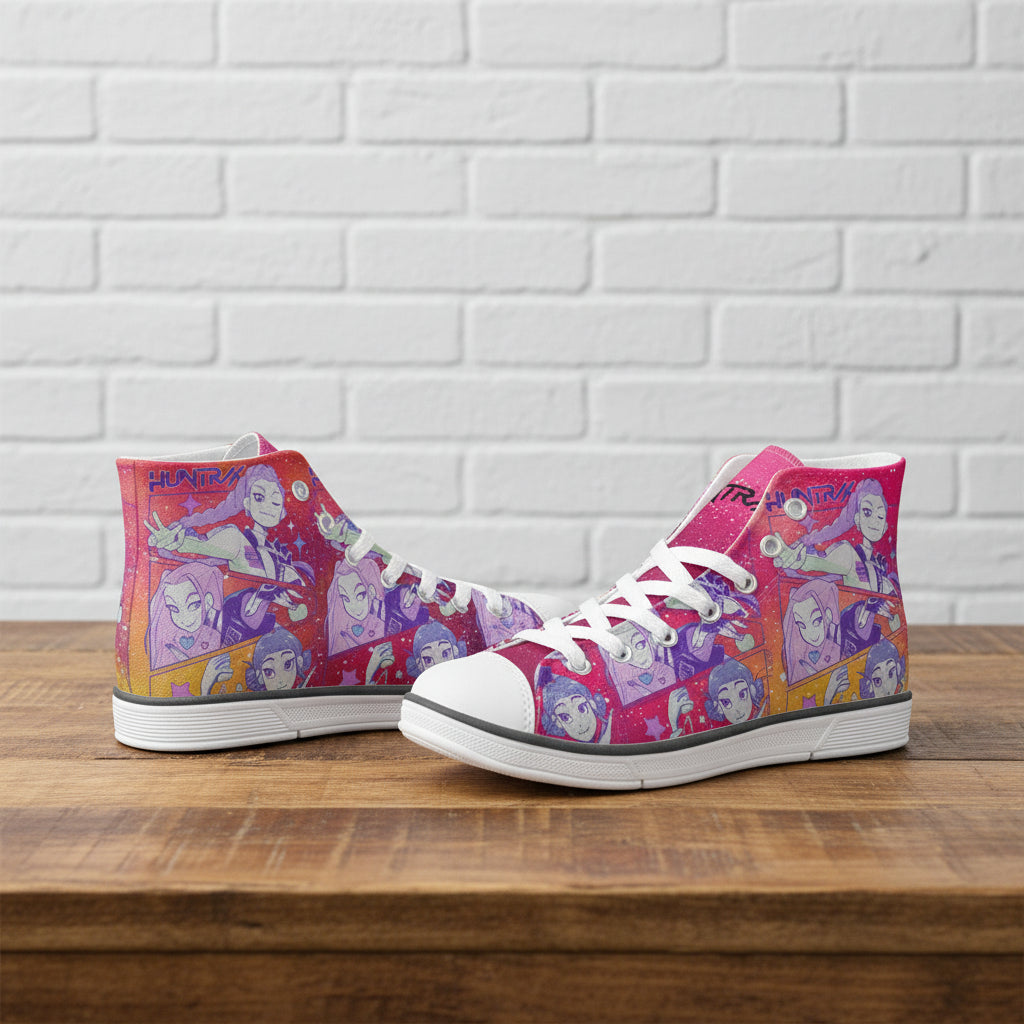 K-Pop Demon Hunters x Cosmic Edition | Kids & Youth High Top Sneakers